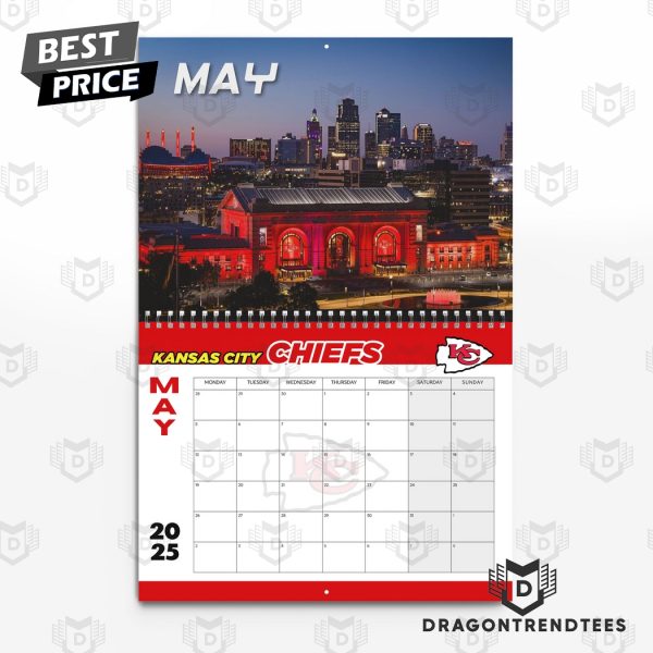 Kansas City Chiefs 2025 Daily Sports Calendar