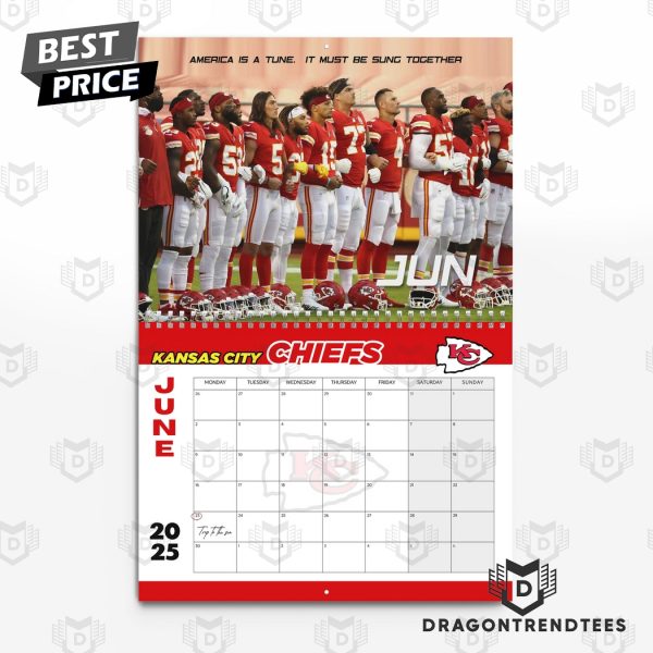 Kansas City Chiefs 2025 Daily Sports Calendar