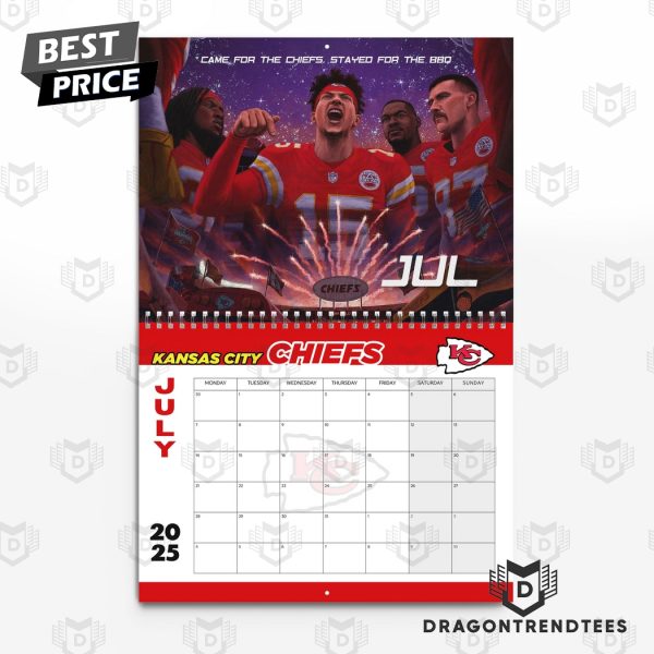 Kansas City Chiefs 2025 Daily Sports Calendar