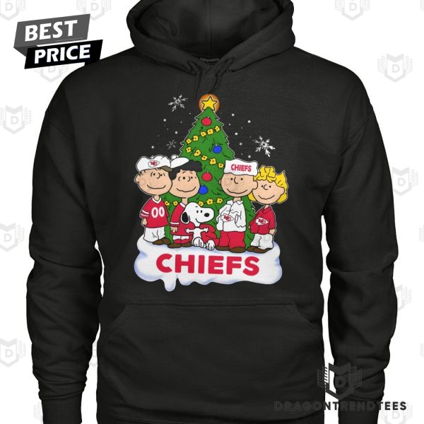 Kansas City Chiefs x Snoopy Merry Christmas Unisex T-Shirt