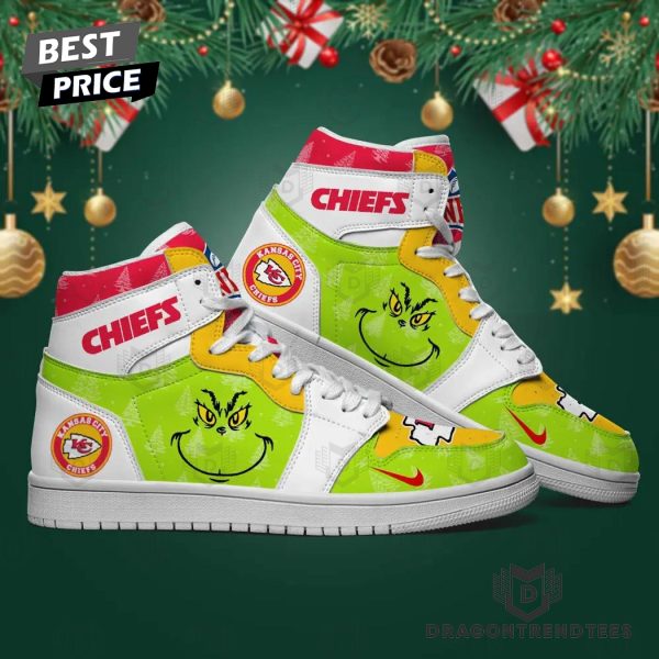 Kansas City Chiefs x The Grinch Air Jordan 1 High Top