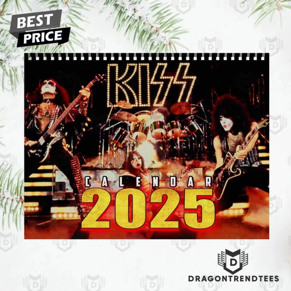 KISS New Year 2025 Calendar