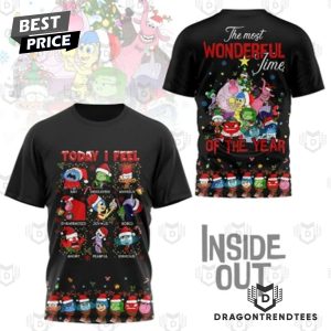 Inside Out -The Most Wonderful Time Of The Year 3D T-Shirt