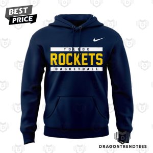 Toledo Rockets Women Basketball 50th Anniversary Hoodie – Blue