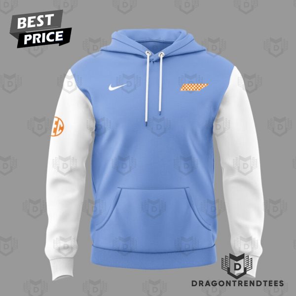 Lady Tennessee Volunteers Basketball Design Hoodie – Blue