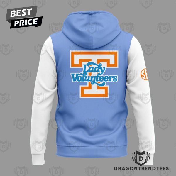 Lady Tennessee Volunteers Basketball Design Hoodie – Blue