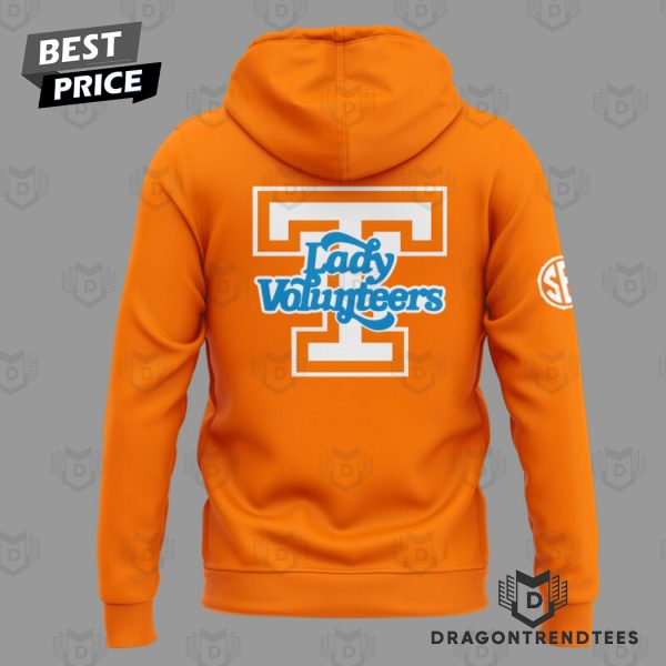 Lady Tennessee Volunteers Basketball Design Hoodie – Orange