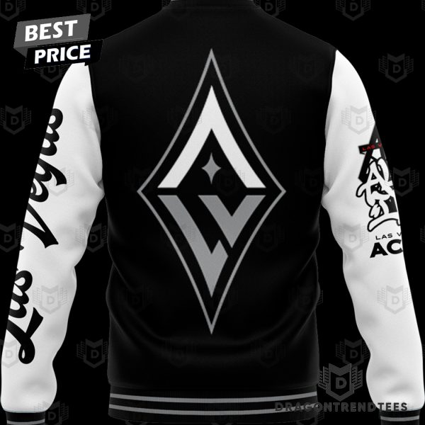 Las Vegas Aces Logo Baseball Jacket