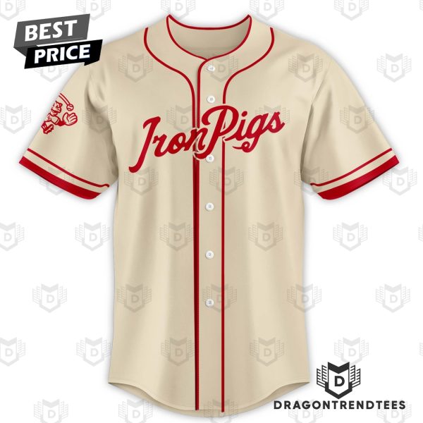 Lehigh Valley IronPigs 50s-style Fauxback Baseball Jersey