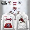 Liberty Flames Football Logo Design Hoodie – Red