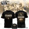 Los Angeles Dodgers 2024 World Series Champions Players 3D T-Shirt