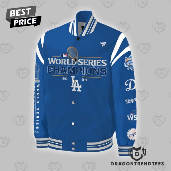 Los Angeles Dodgers Autographed Fanatics World Series Champions 2024 Baseball Jacket