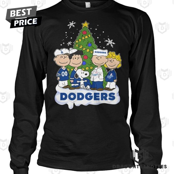 Los Angeles Dodgers x Snoopy Merry Chritsmas Unisex T-Shirt