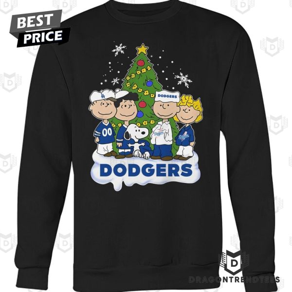 Los Angeles Dodgers x Snoopy Merry Chritsmas Unisex T-Shirt