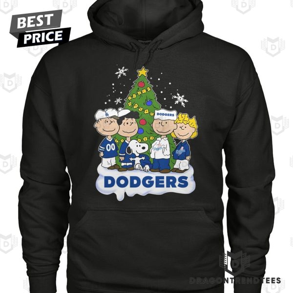 Los Angeles Dodgers x Snoopy Merry Chritsmas Unisex T-Shirt