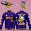 Los Angeles Lakers X Hello Kitty Baseball Jacket