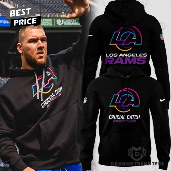 Los Angeles Rams Crucial Catch Hoodie – Black