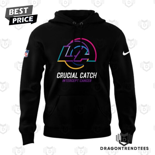 Los Angeles Rams Crucial Catch Hoodie – Black