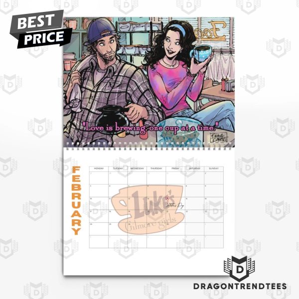 Luke Gilmore Girls New Years Calendar