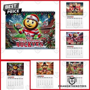 Ohio State Buckeyes Football 2025 Calendar