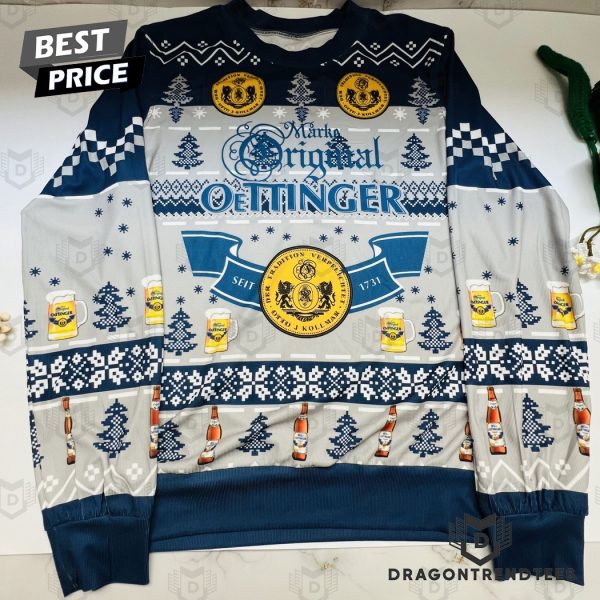 Marke Original Oettinger Weissbier Christmas Sweater