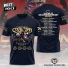 Max Verstappen 4 Time World Champion Signature 3D T-Shirt