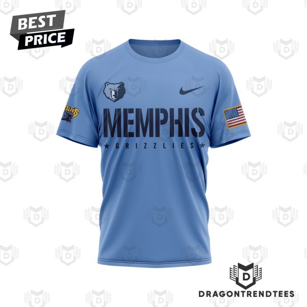 Memphis Grizzlies – Grind City 3D T-Shirt