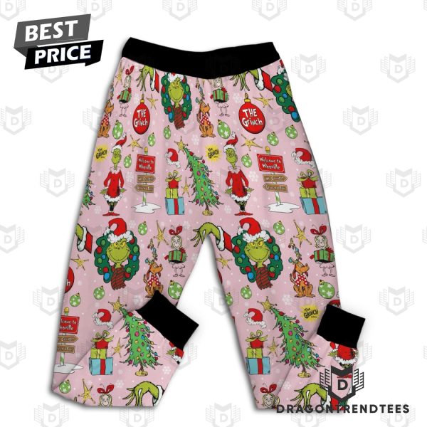 Merry Grinchmas Mama Grinch Pajamas Set