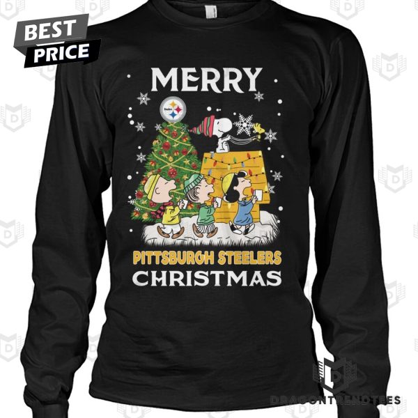 Merry Pittsburgh Steelers Christmas Unisex T-Shirt