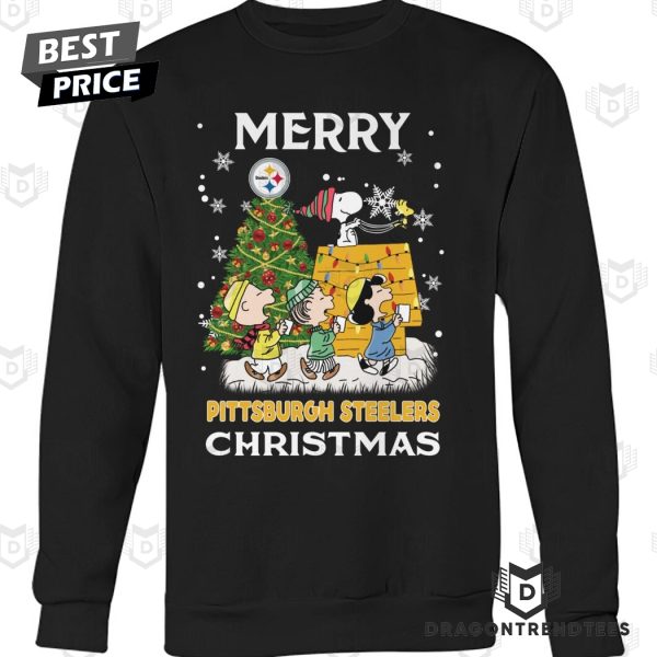 Merry Pittsburgh Steelers Christmas Unisex T-Shirt