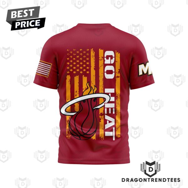 Miami Heat Go Heat 3D T-Shirt