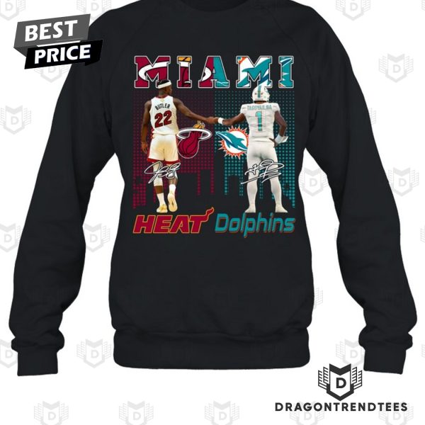 Miami Heat x Miami Dolphins Signature Unisex T-Shirt