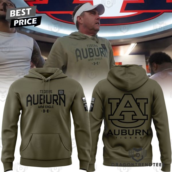 Military Appreciation Auburn Tigers War Eagle Hoodie