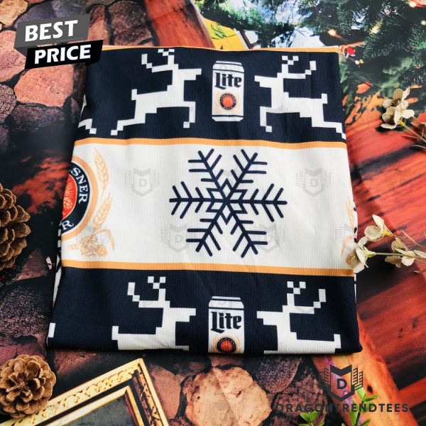 Miller Lite Beer Christmas 3D Sweater