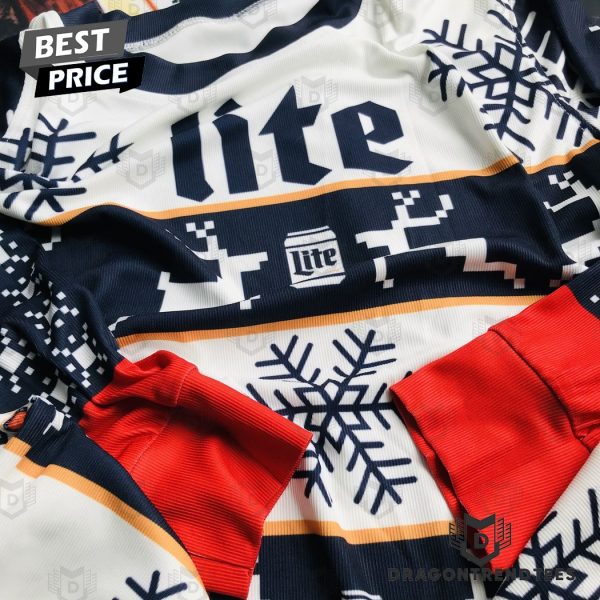 Miller Lite Beer Christmas 3D Sweater