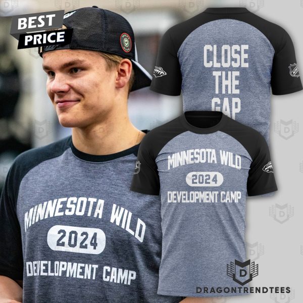 Minnesota Wild Close The Gap – 2024 Develoment Camp 3D T-Shirt