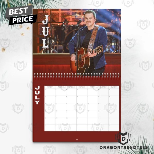 Morgan Wallen New Year 2025 Calendar