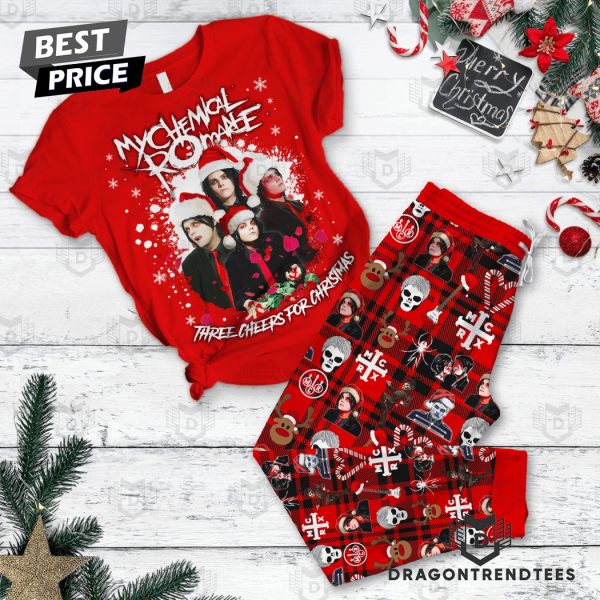 My Chemical Romance Three Cheers For Christmas Pajamas Set