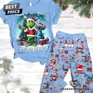 Have A Very Merry Stitchmas Pajamas Set