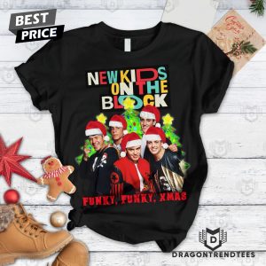 New Kid On The Block Funky Funky Xmas Pajamas Set