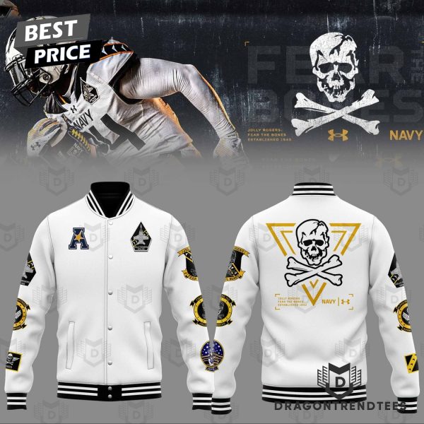 Navy Midshipmen Football Baseball Jacket