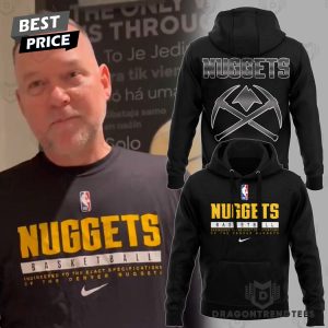 Denver Nuggets Basketball Special Design Black Hoodie