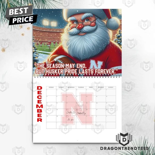 Nebraska Cornhuskers – Countdown To Springhuskers In The Making Calendar