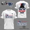 New England Patriots – Join The Patriot Side 3D T-Shirt – Black