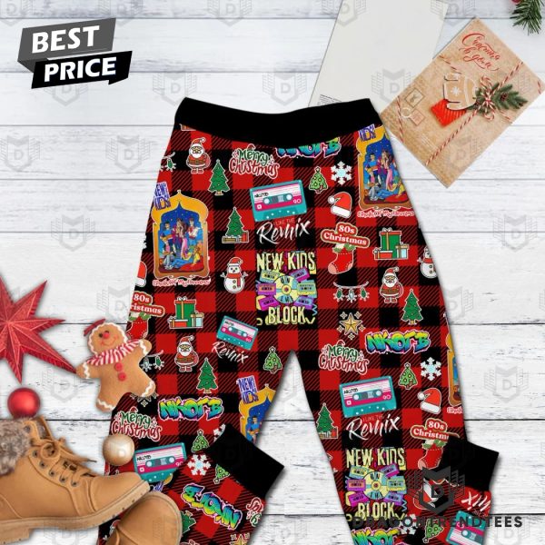 New Kid On The Block Funky Funky Xmas Pajamas Set