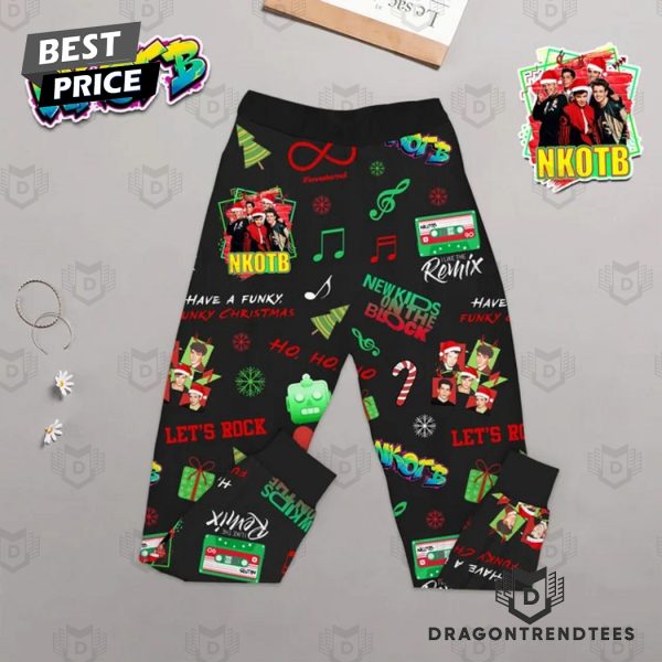 New Kids On The Block – Have A Funky Funky Xmas Pajamas Set