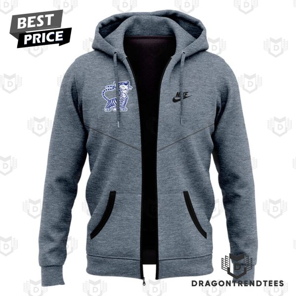 New Old Logo Memphis Tigers Zip Hoodie