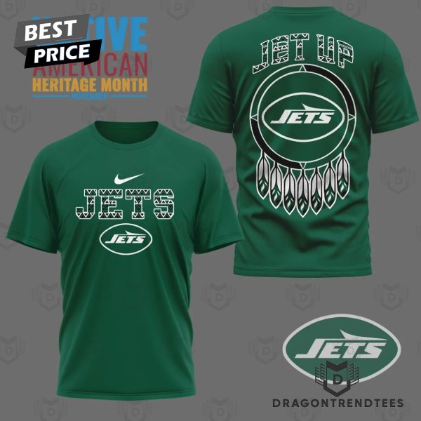 New York Jets – Jet Up 3D T-Shirt – Green