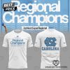 North Carolina Tar Heels Baseball Regional Champions 3D T-Shirt – Blue