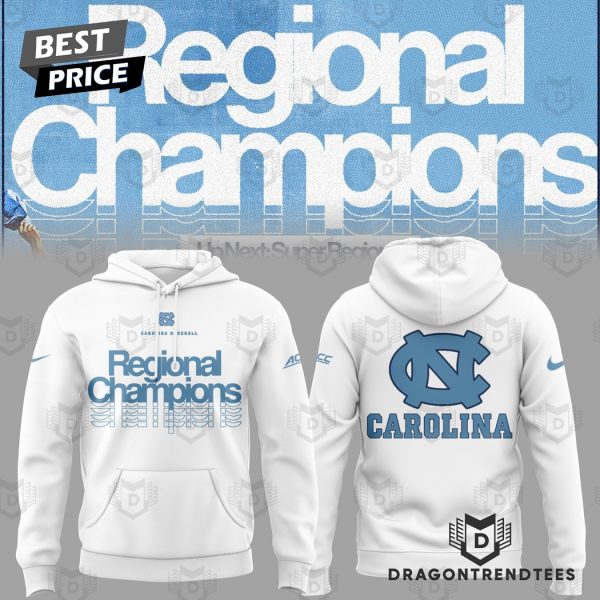 North Carolina Tar Heels Baseball Regional Champions Hoodie